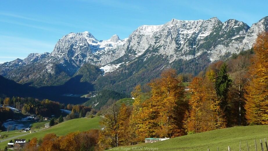 mont Watzmann en Bavière dans la région de Berchtesgaden