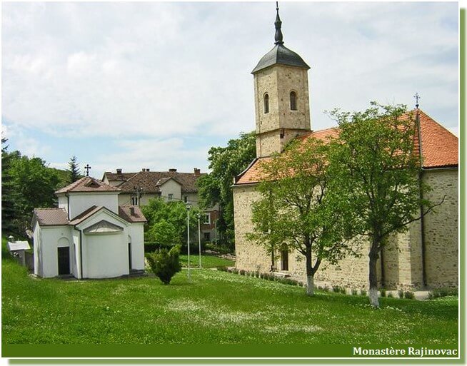 Monastère Rajinovac en Serbie centrale