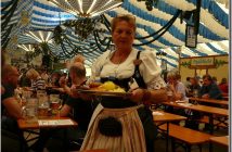 Munich Fruhlingsfest Festhalle Bayerland dégustation de spécialités bavaroises