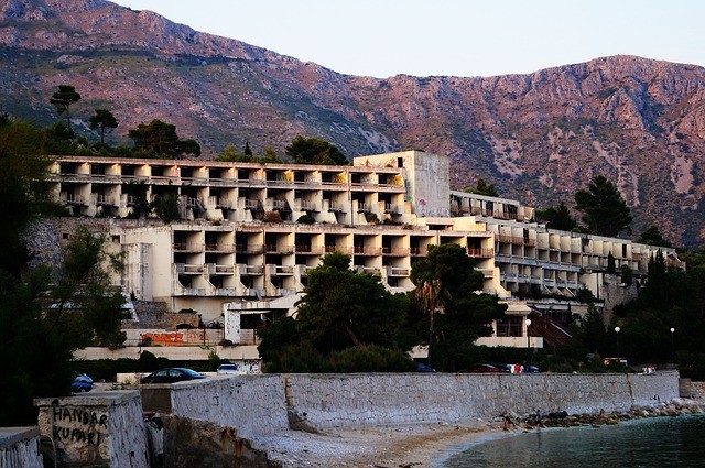 kupari Dubrovnik hotel abandonné urbex