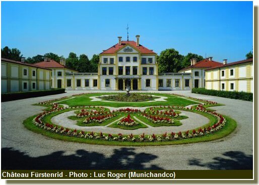 Chateau de Furstenried Résidence d'Othon Ier de Bavière