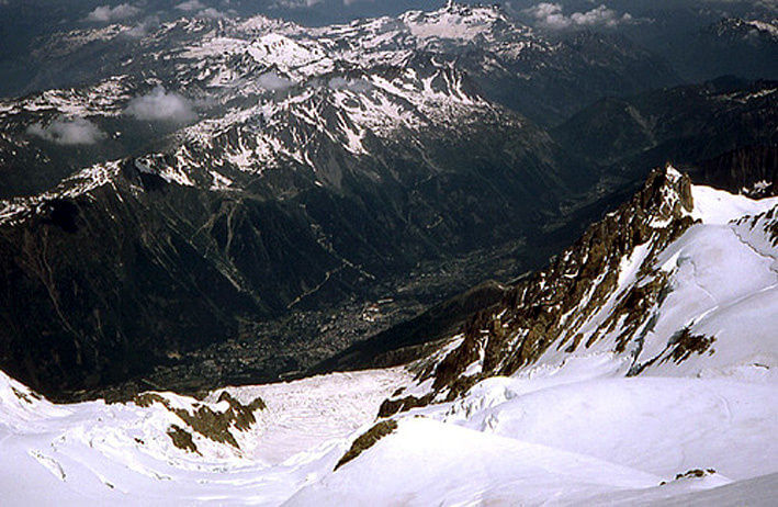 Mont Blanc vallée de Chamonix
