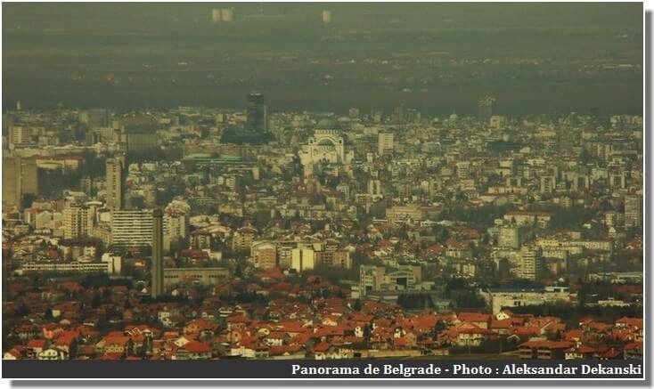 Panorama de Belgrade