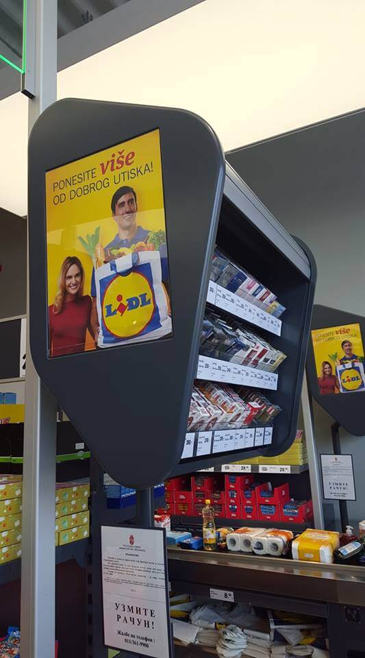 cigarettes vendues chez lidl en serbie