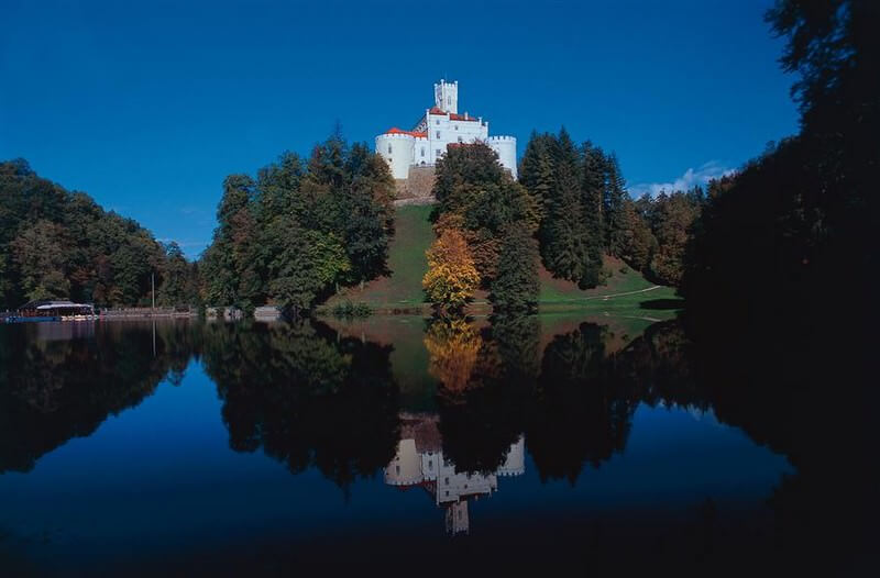 Chateau Trakoscan en Croatie du nord