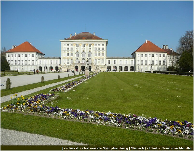 Munich Chateau Nymphenburg et jardins
