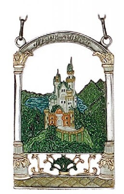 zinnbild décoration de noel chateau neuschwanstein