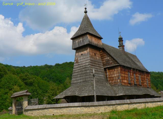 église de bois et musée a sanok