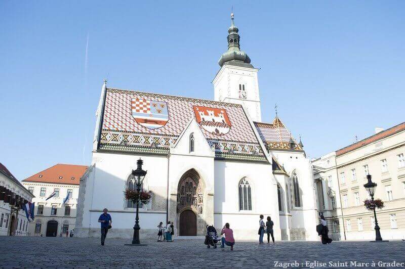 Zagreb Eglise saint Marc