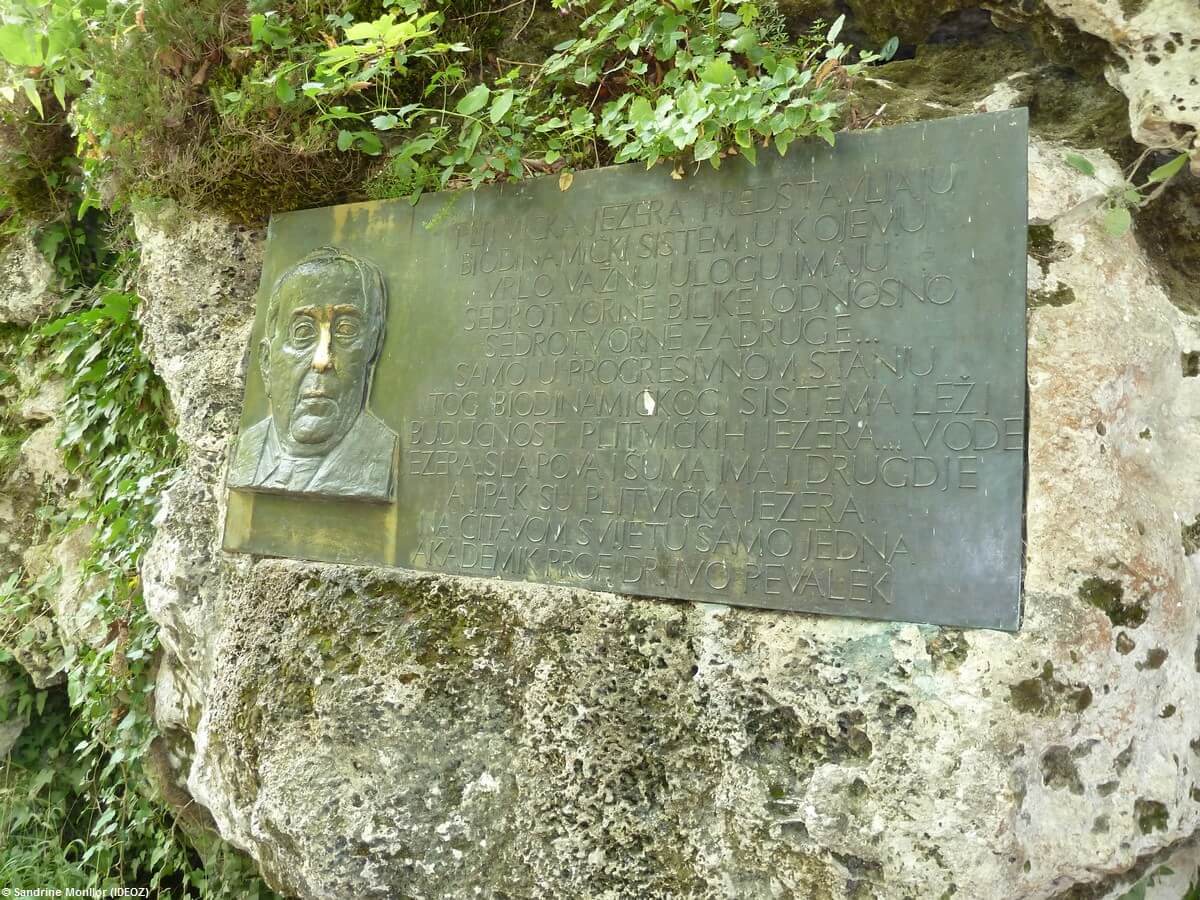 Plitvicka jezera hommage à Ivo Pevalek