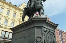 Statue Ban Josip Jelacic à Zagreb