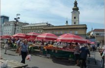 Zagreb Marché en plein air de Dolac