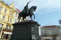 Zagreb Statue Ban Josip Jelacic