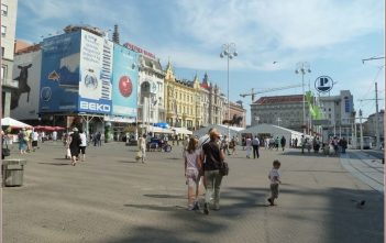 Zagreb place Ban Josip Jelacic