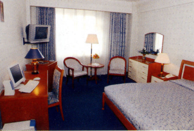 Oulan Bator chambre hôtel Bayangol