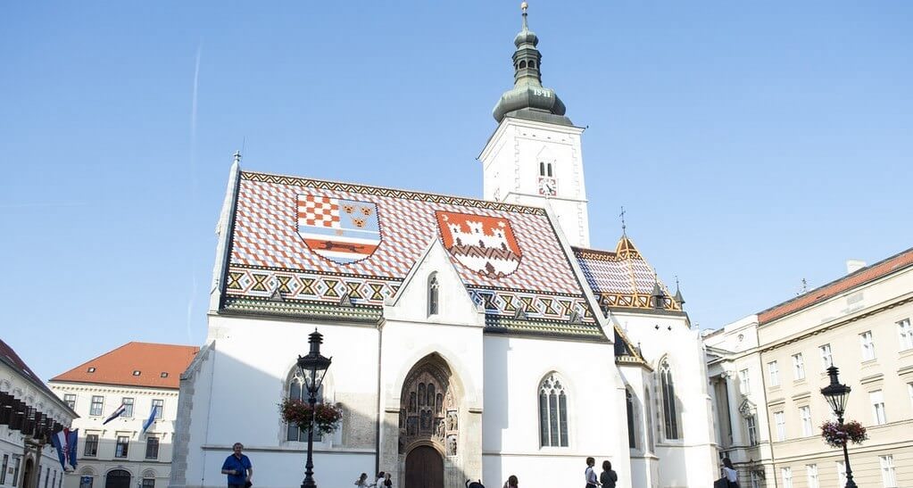 Zagreb église saint marc