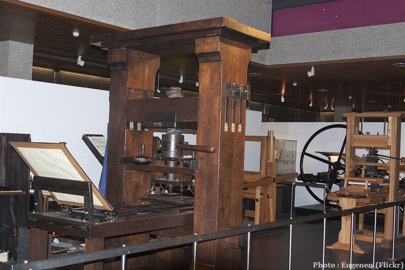 Presses de Gutenberg Musée mondial de l'imprimerie Gutenberg à Mayence