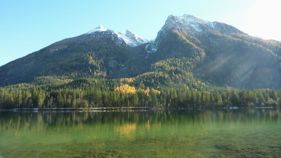 Montagne et lac Hintersee