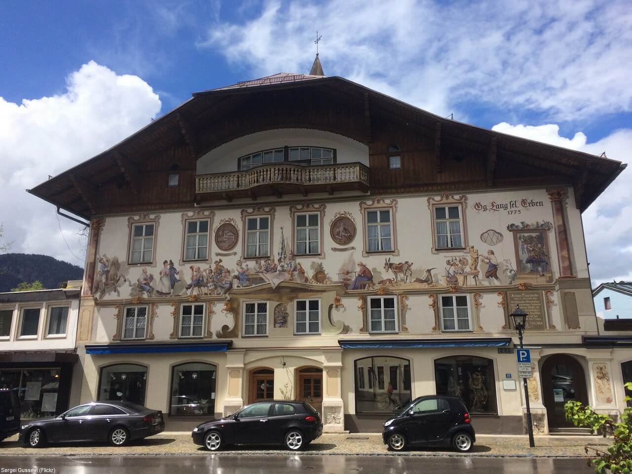 Oberammergau Lang Selig Erben maison natale de Georg Lang