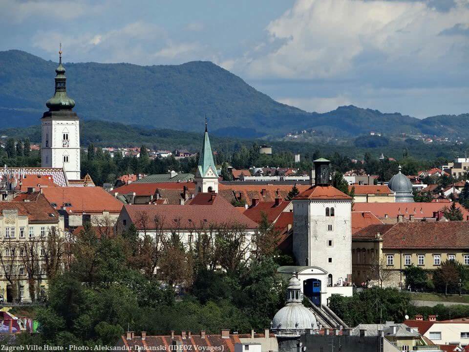 Zagreb funiculaire ville haute Uspinjaca Lotrscak