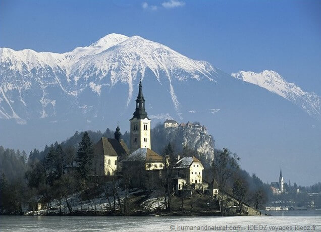 Eglise de Bled en Slovénie