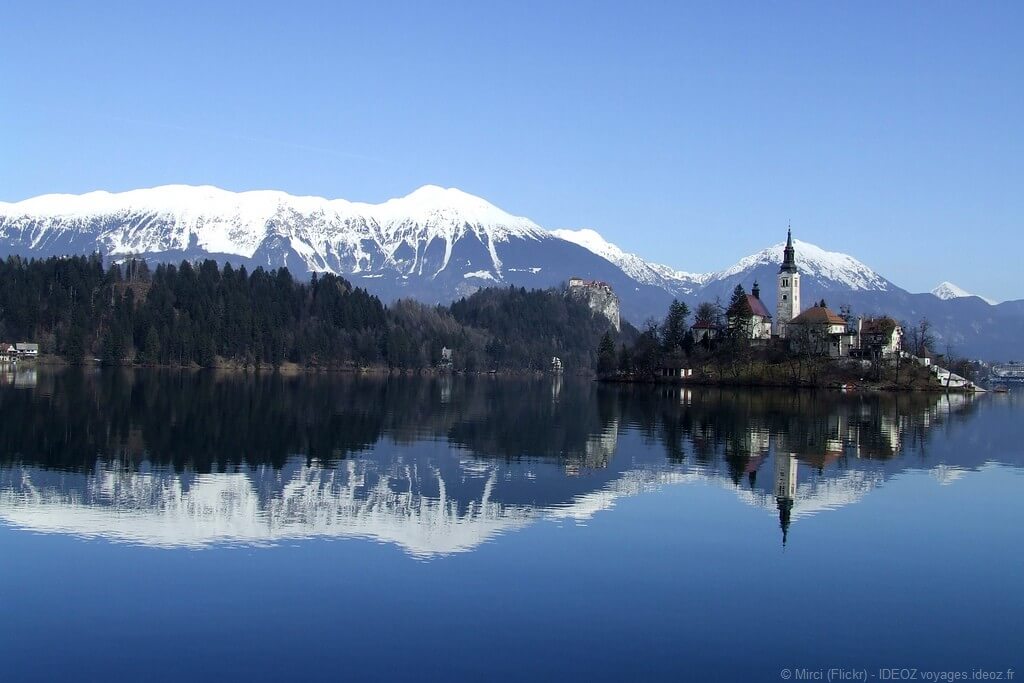 Lac de Bled et Alpes juliennes