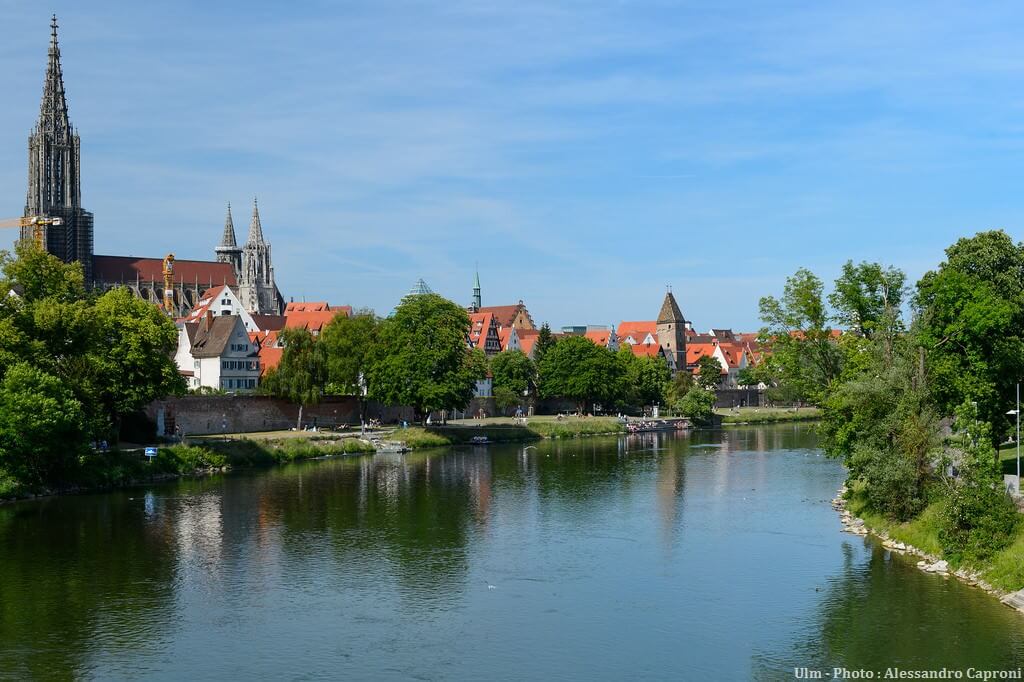 Ulm Cathédrale et Danube