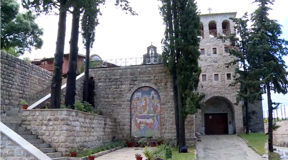Entrée du monastère Tvrdos près de Trebinje