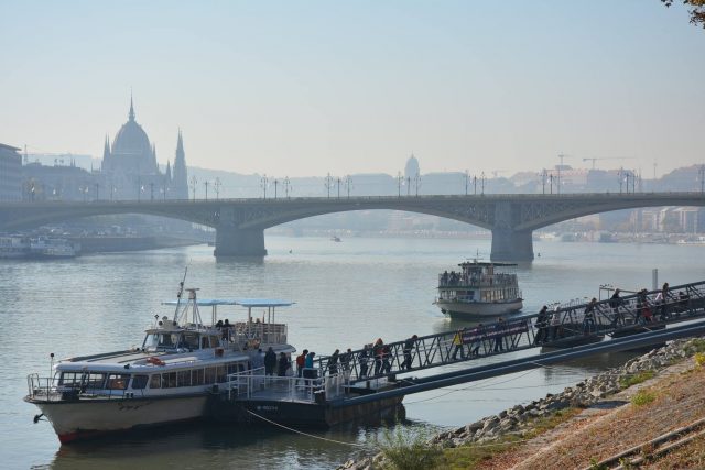 île marguerite à Budapest