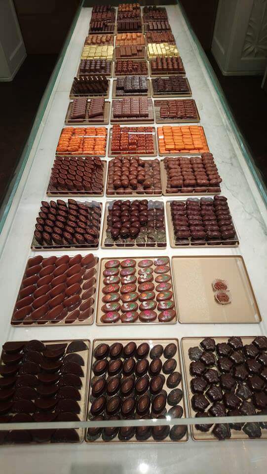 Chocolats à Budapest confiserie Ghraoui