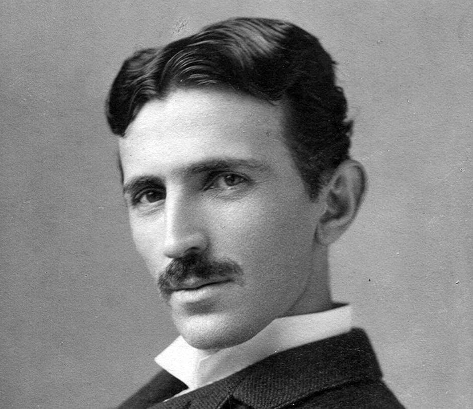 Nikola Tesla portrait