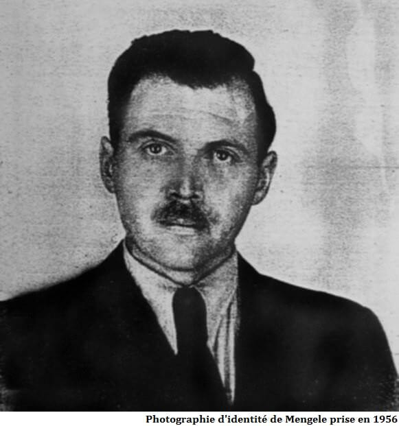 Josef Mengele Photographie d'identité en 1956