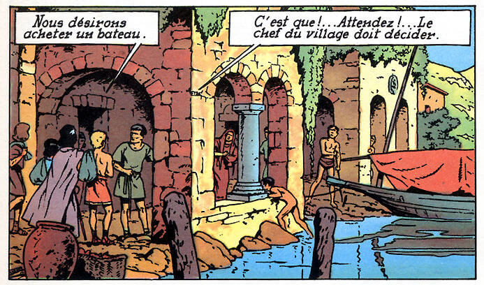 alix fils de spartacus bord du lac de Côme