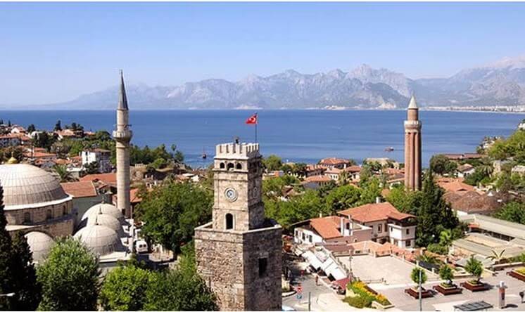 Antalya sur la riviera méditerranéenne turque