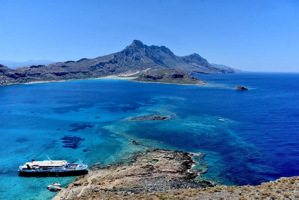 Paysage mer en Crète