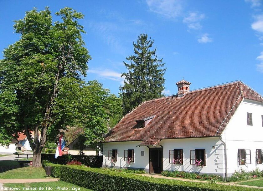 Kumrovec Maison natale du maréchal Tito en Croatie centrale