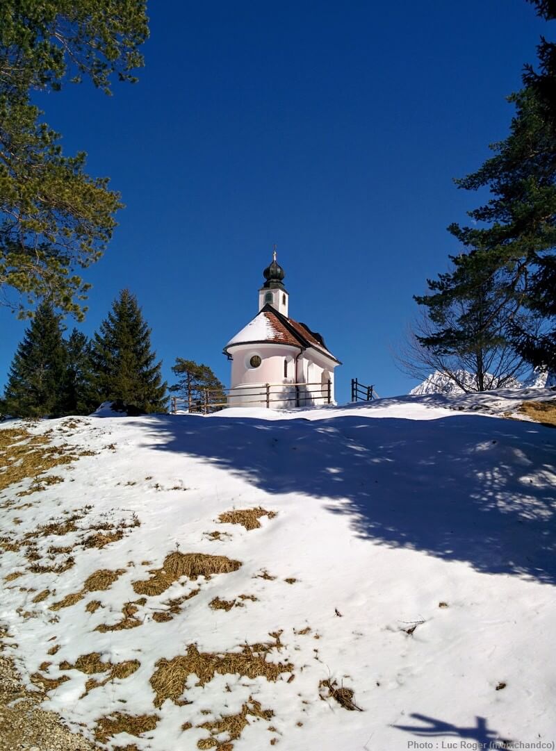Chapelle Reine Marie près de Mittenwald sur la route de Lautersee