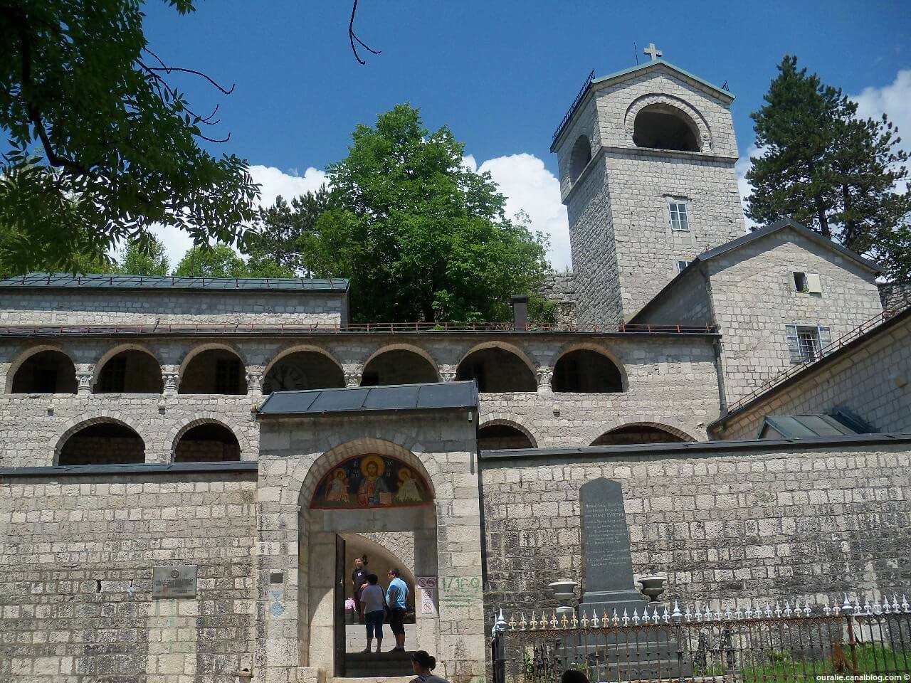 Entrée du monastère de Cetinje