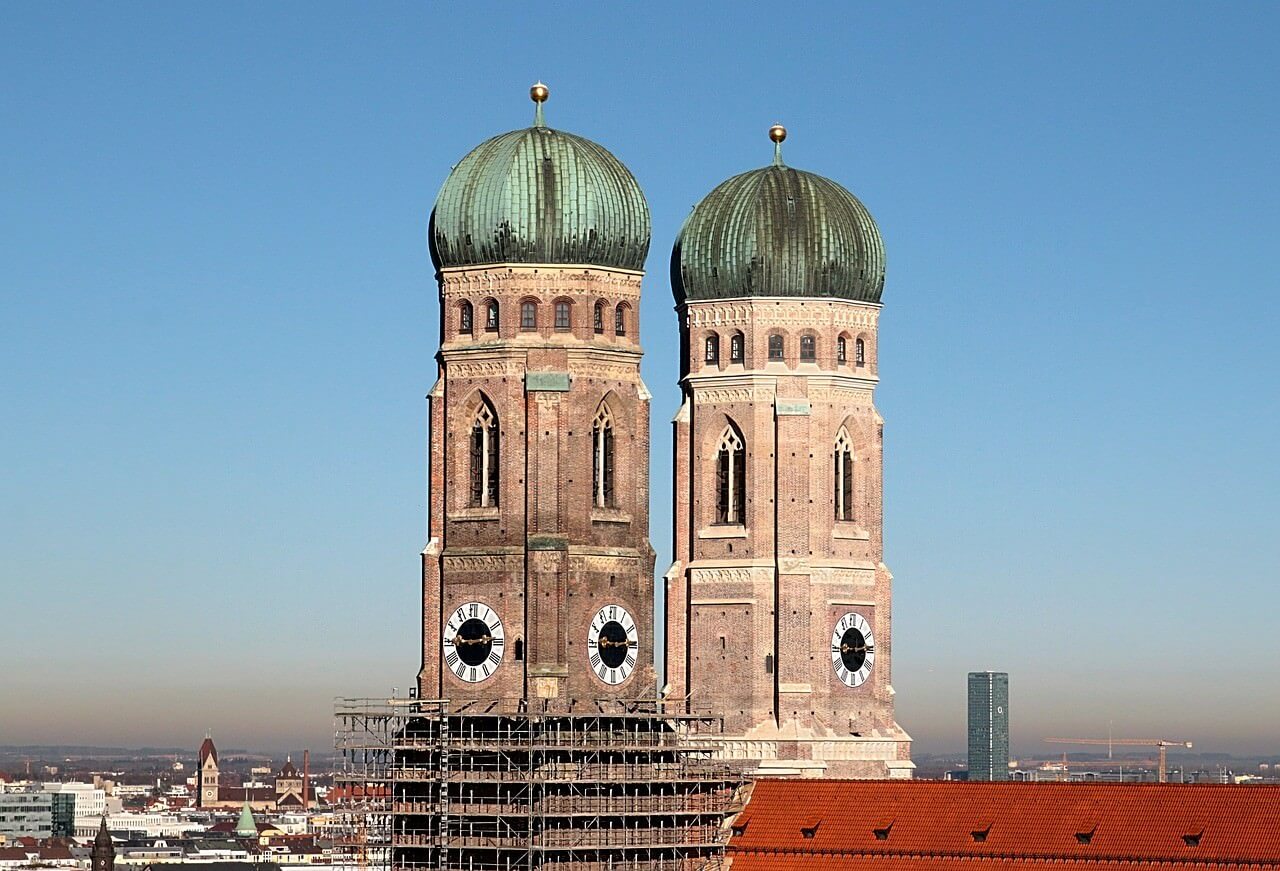 Frauenkirche Clochers de la cathédrale de Munich