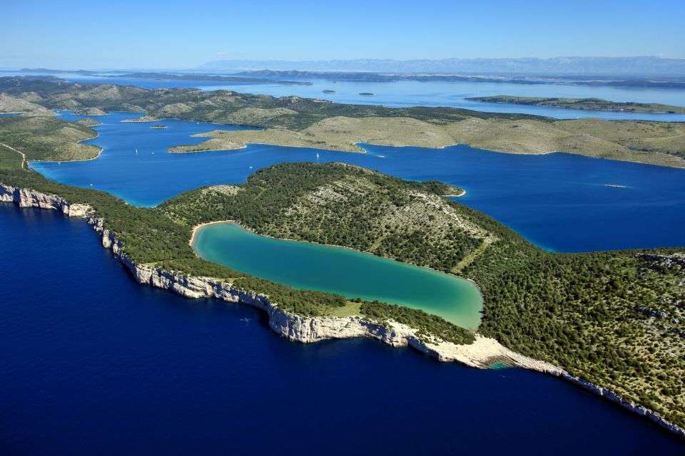 lacs de Telascica en Dalmatie du nord