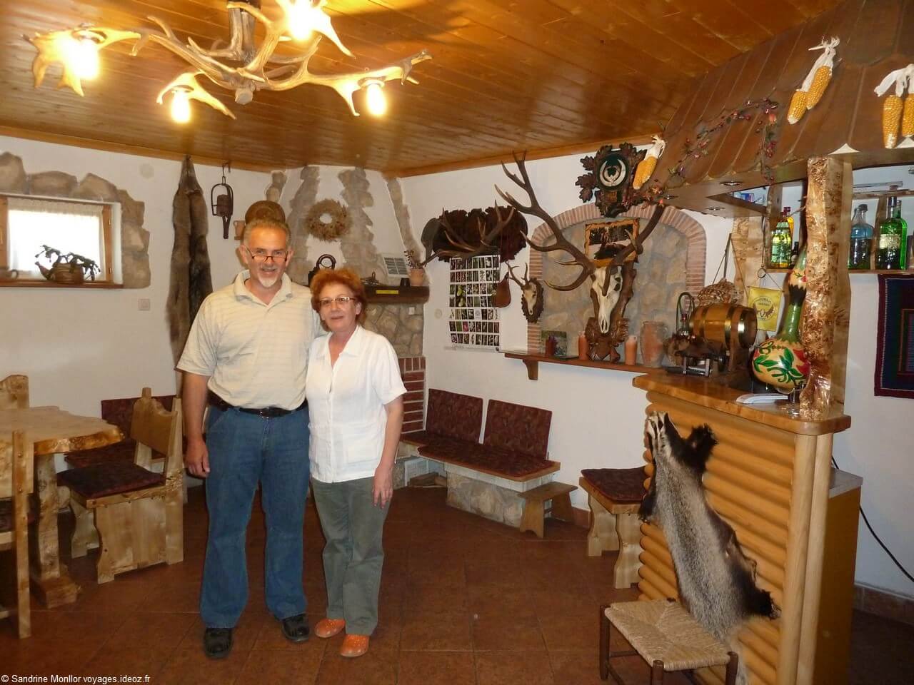 Branko et Sonja propriétaires de la pansion Mrzlin grad