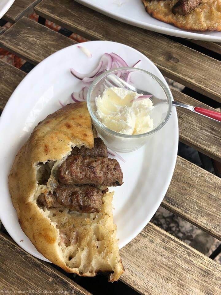 cevapcici du snogu fast food à Dubrovnik