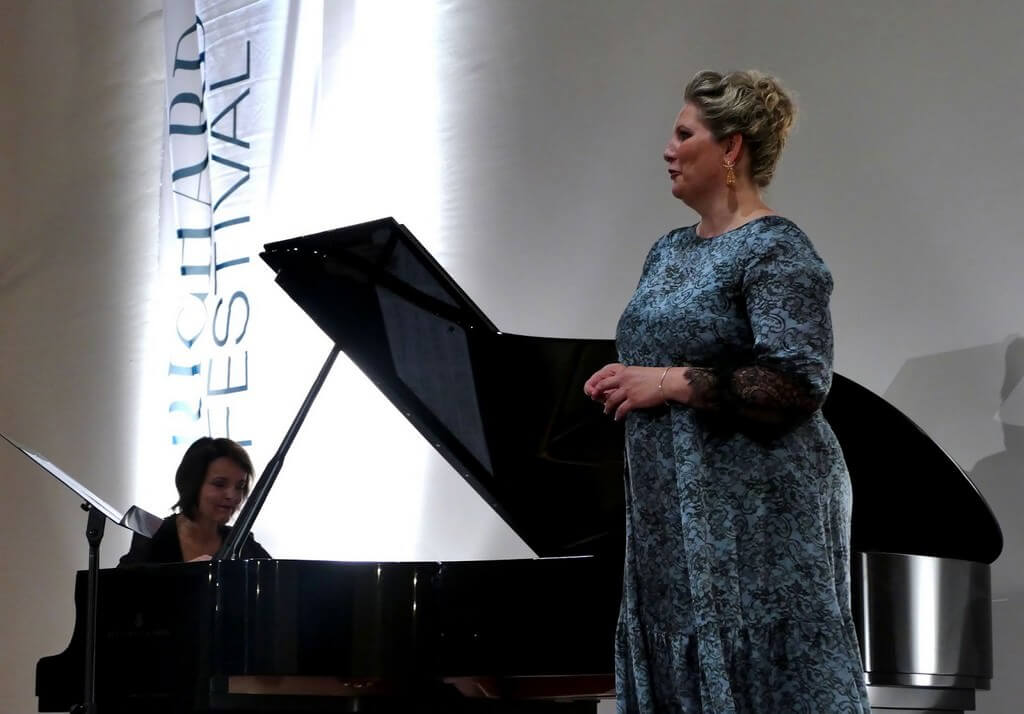 Festival Richard strauss à Garmisch partenkirchen 2018 récital avec Okka von der Damerau et la pianiste Karola Theill