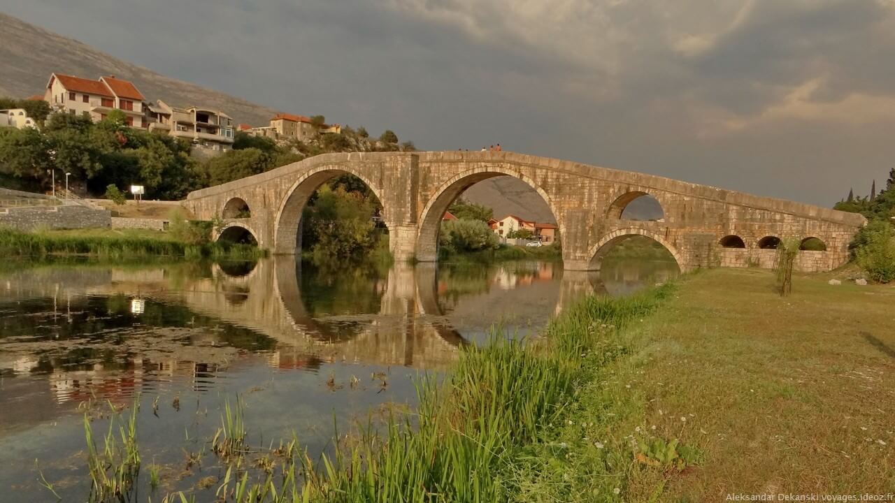 Arslanagica most sur la rivière Trebisnjica à Trebinje
