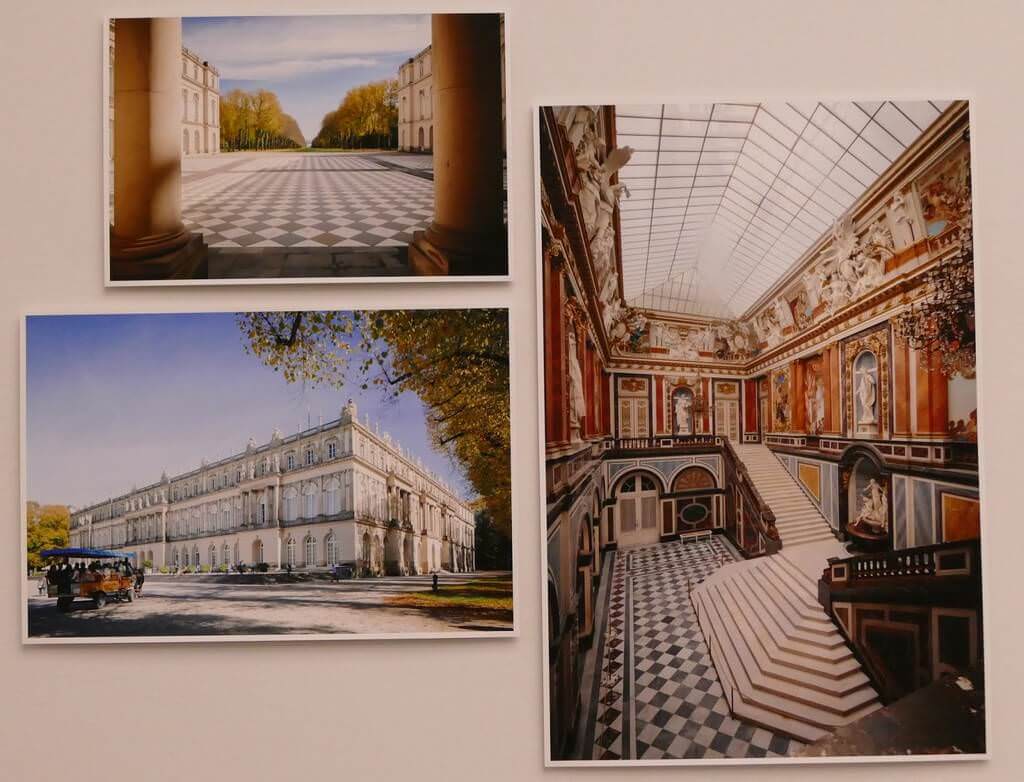 Exposition architecture sous louis ii de bavière palais Herrenchiemsee