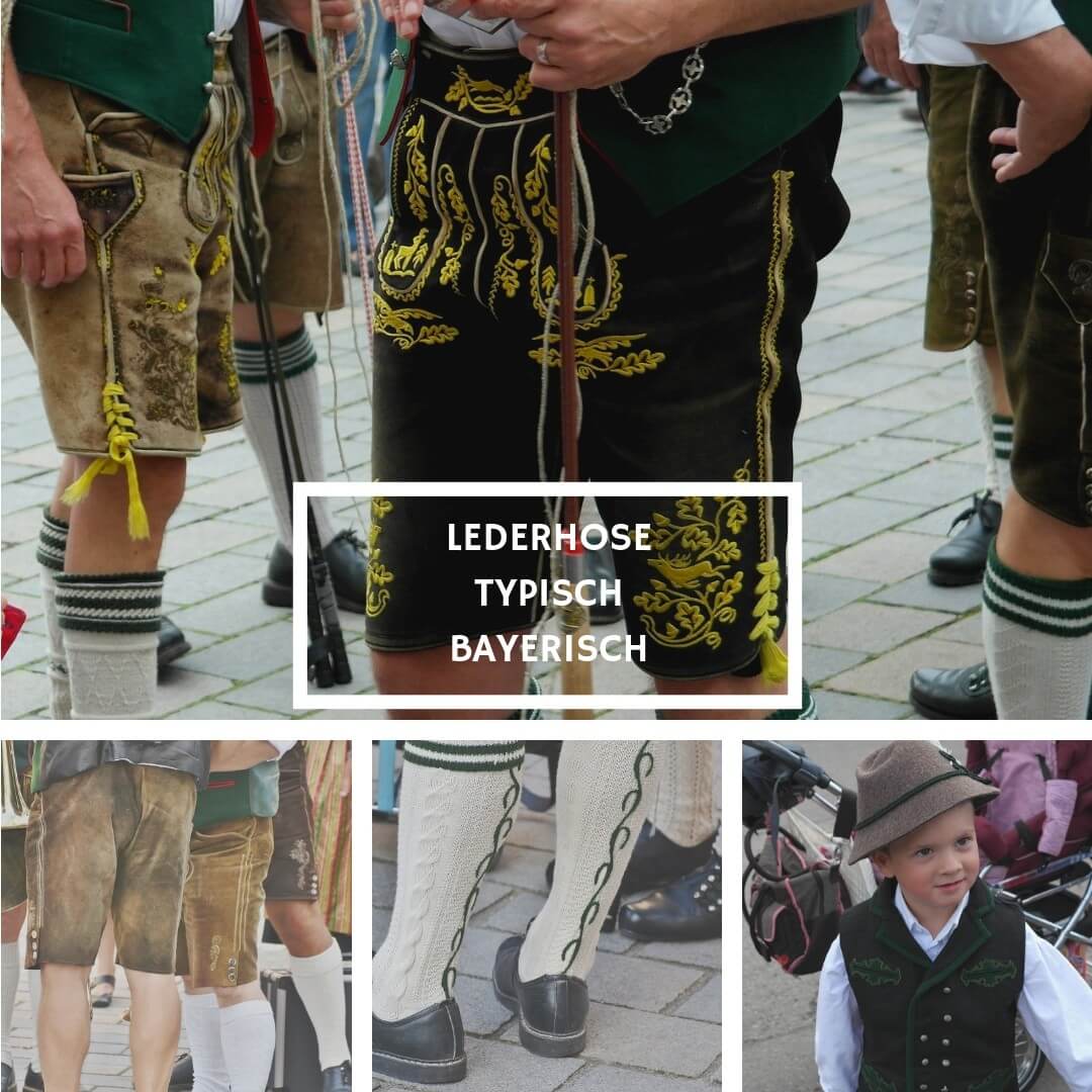 Lederhosen pantalon traditionnel des Alpes bavaroises