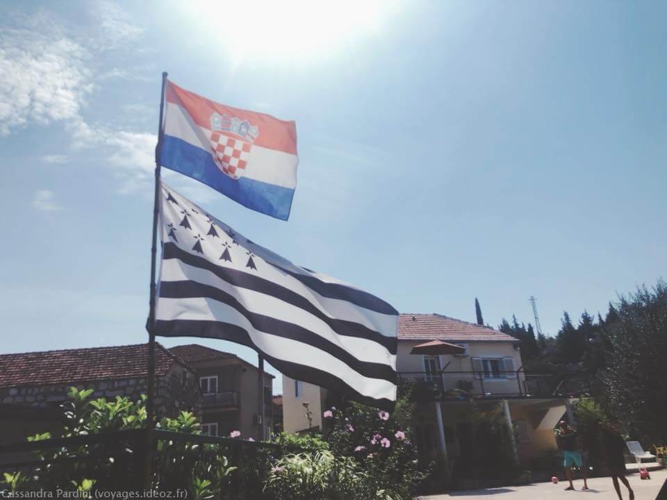 une bretonne en croatie en dalmatie du sud à stasevica