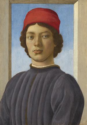 Filippino Lippi - Portrait d'un jeune homme (vers 1485) © National Gallery of Art, Washington, Andrew W. Mellon Collection