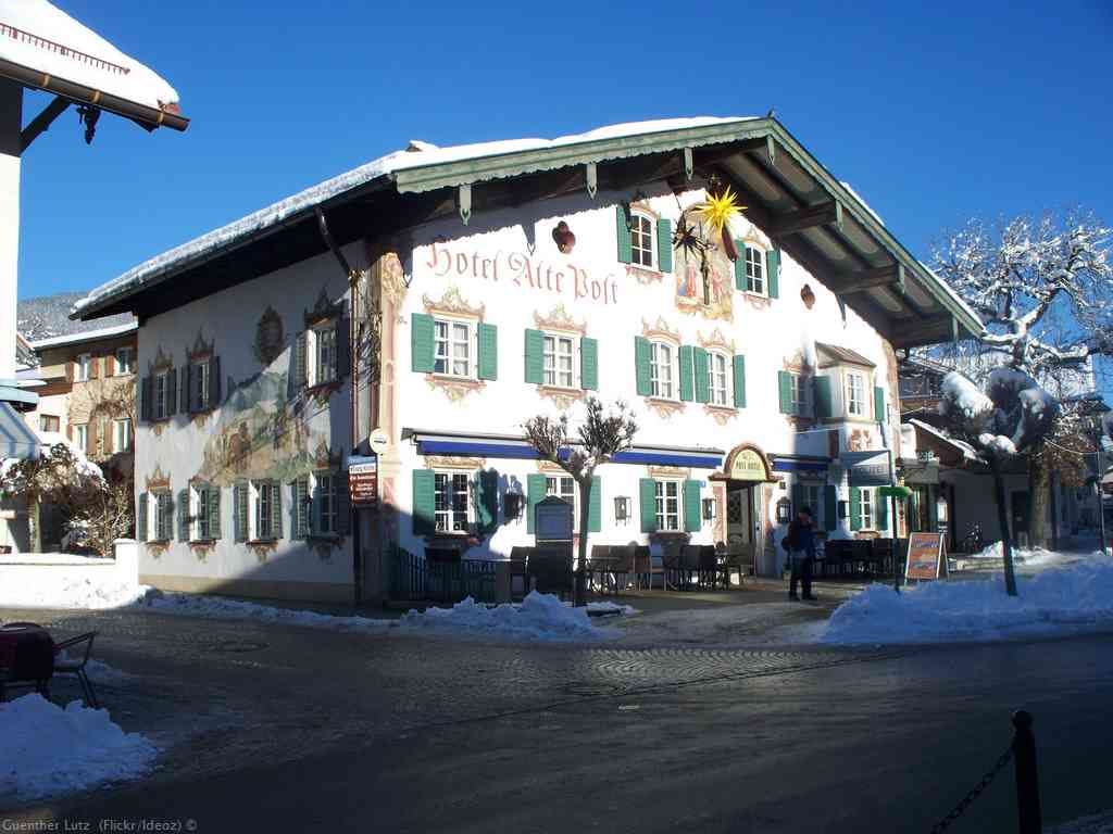Hotel Alte Post Oberammergau en hiver