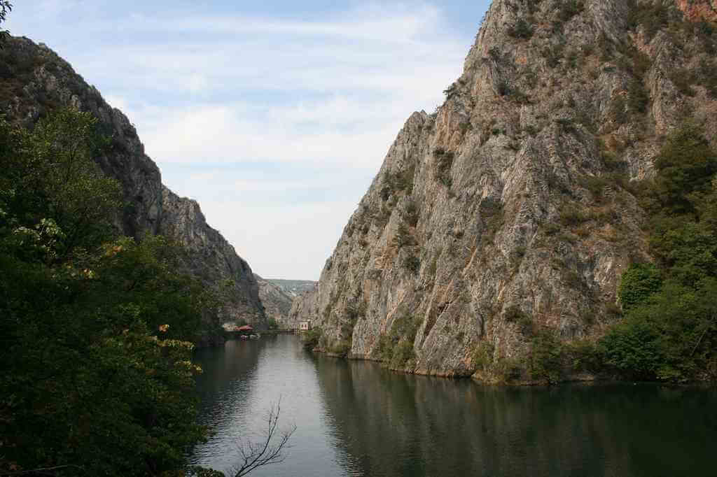 Lac Matka en Macédoine